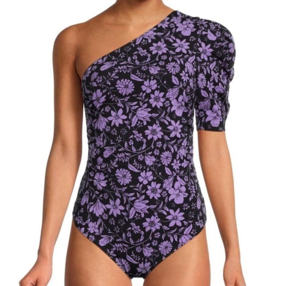 Free People "Somethin' Bout You" Floral Bodysuit